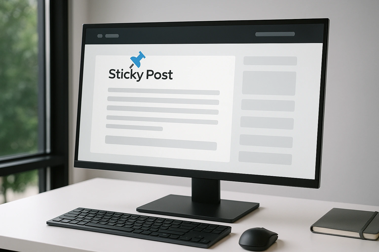 Jasa Sticky Post